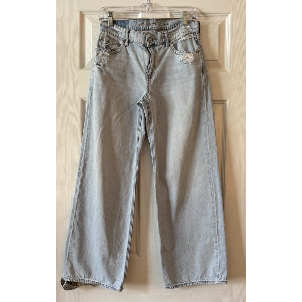 American Eagle Outfitters Light Blue Flare Jeans